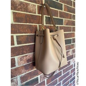Ralph Lauren Tan Bucket Bag